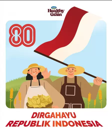 Momentum Kemerdekaan 80 Tahun: Merdekakan Diri dari Gaya Hidup Tidak Sehat bersama HealthyGrain