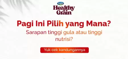 Sarapan Manis Tanpa Worry: HealthyGrain Rendah Gula, Pilihan Sarapan Sehat Tiap Pagi